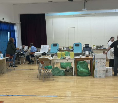 Τελευταία ημέρα της αιμοδοσίας σήμερα