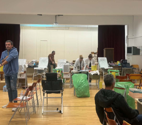Ολοκληρώθηκε σήμερα η εθελοντική αιμοδοσία